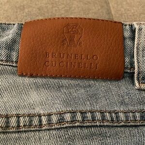 Brunello Cucinelli Skinny Denim Size 48 EU​